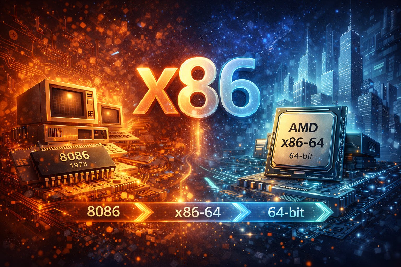 既然已经是 64 位了，为什么还叫 x86_64？